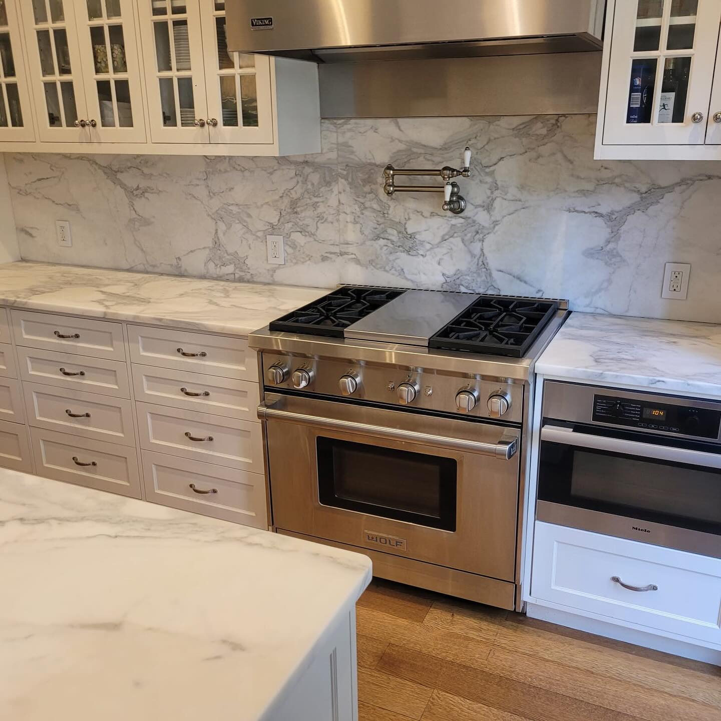 Photo of a kitchen being re done